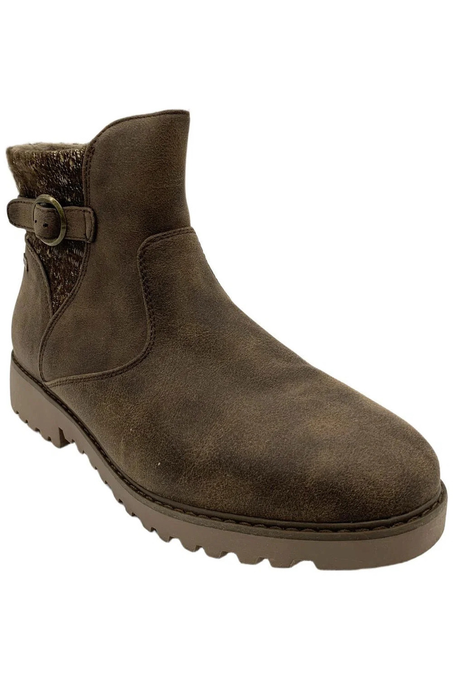 Skechers Women's Modern Comfort Season Weekend Chat Boot Brown - Medium
